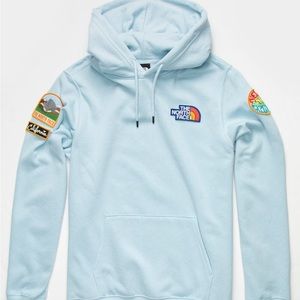 The North Face Patch Hoodie Sz S